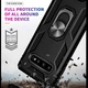 Чехол Shield для Samsung Galaxy S10 / G973 бампер противоударный с подставкой Black - изображение 4