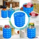 Форма для льда Ice Cube Maker M32 Ведро для заморозки льда Силиконовое Синее (M7702000020) - изображение 10