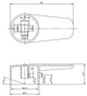 Смеситель для биде Invena Corso BB-81-001 - изображение 2