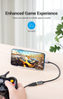 Кабель Vention USB Type-C - OTG USB3.0 AF, 0.15 m, Black (CCXHB) - зображення 5