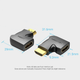 Переходник Vention HDMI Male to Female Adapter 90° Degree Левый (AIPB0) - изображение 4