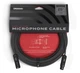 Микрофонный кабель XLR Male — XLR Female DADDARIO PWAMSM10 American Stage 7,62m - изображение 4