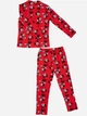 Піжама Minnie Mouse Disney 98 см (3 роки) MN18516 Червоний 8691109931221 - зображення 4