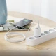 Сетевое зарядное устройство HOCO N15 3USB, 3.4A адаптер white - изображение 7