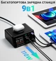 Сетевая зарядная станция с беспроводной зарядкой Digital Lion MCS-X9D | мультизарядное устройство на 4 USB-A + 4 Type-C разъема, 110 W - изображение 4