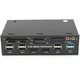 Многофункциональная 5,25" передняя панель для ПК Addap 525E | косичка USB 2.0, USB 3.0, TF/SD/CF/M2/MMC/MS Card, SATA, ESATA, 3.5мм - изображение 1