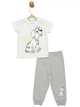 Комплект (футболка, шорти) 101 Dalmatians 86 см (1 рік) Disney DL17604 Біло-сірий 8691109886828 - зображення 3