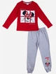 Спортивний костюм Minnie Mouse Disney 104 см (4 роки) MN18488 Сіро-червоний 8691109931139 - зображення 1