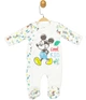 Человечек (комбинезон) Mickey Mouse 62-68 см (3-6 мес) Disney MC17249 Белый 8691109875259 - изображение 1