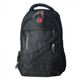 Рюкзак городской SwissGear-Black универсальный, для ноутбука, туристический с чехлом от дождя, разъем USB и для наушников Черный - изображение 4