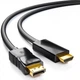Кабель переходник Addap DP2HDMI-01c DisplayPort на HDMI синхронизация видео и аудио 4K UltraHD 1.8 м (0082) - изображение 1