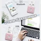 Портативний Bluetooth термопринтер для смартфона PeriPage A6 рожевий (5051) - зображення 5