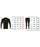 Термобелье Radical Hank Set с балаклавой, черный (hank-set) XL - изображение 3