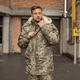 Куртка-бушлат военная мужская тактическая плащевка ВСУ (ЗСУ) Пиксель 8532 56 размер - изображение 7