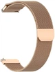Ремешок BeCover Milanese Style для Xiaomi Mi Watch (20mm)/Garmin Vivoactive 3S/4S/Venu 2С/Canyon CNS-SW71SS/Mobvoi TicWatch C2/Withings Activite Steel/Huawei Honor S1 Brown (BC_707688) - изображение 1