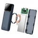 Повербанк (УМБ) Baseus Magnetic Wireless Fast Charging (PPCX010103), 10000 mAh, 20W, 2.4A, 1USB + Type-C, Blue - зображення 5
