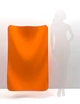 Полотенце из микрофибры для спорта и туризма 80*160 см EMMER Orange, XL - изображение 3