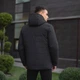 Зимняя куртка с капюшоном Pobedov S Черная К-763 - изображение 6