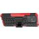 Чехол Armor для Xiaomi Redmi 10C бампер противоударный с подставкой Red - изображение 2