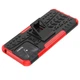 Чехол Armor для Xiaomi Redmi 10C бампер противоударный с подставкой Red - изображение 3