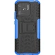Чехол Armor для Xiaomi Redmi 10C бампер противоударный с подставкой Blue - изображение 6