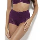 Трусики Gossard Gypsy 11114 глибокі мережевні з високою посадкою XS Dark Purple (5053014402099) - изображение 3