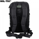 Тактический рюкзак 36 л Черный MIL-TEC Assault 36L Black с системой MOLLE Военный Рюкзак Армейский Штурмовой Водоотталкивающий - изображение 5