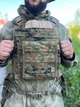 Мілітарна сумка/підсумок під аптечку (самоскид) CORDURA 1000D АПТЕЧКА НАТО 19х19х3 см Флекторн (UAN-01) - зображення 7