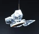 Люстра стельова LED H008/1-gd Золото 25-110х15х25 см. - зображення 4