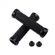 Ручки гріпси на кермо велосипедні з замками, чорні BL-4 - зображення 1