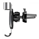 Автодержатель для телефона Baseus Mini Gravity Holder Silver (SUYL-G0S) - изображение 3