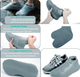 Бахилы чехлы дождевики на обувь Shoe Cover размер M, Серые (37 - 41) Многоразовые Водонипроницаемые - изображение 7