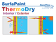 Термоізоляційна фарба для внутрішніх робіт NANOPHOS SURFAPAINT THERMODRY INTERIOR (10 л) - изображение 2