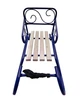 Санки зимние Snower "Морозко" 84 х 41 х 45 см Синие (4820211100469BLUE) - изображение 4