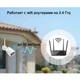 Wifi камера видеонаблюдения беспроводная уличная 2 Мп, HD 1080P Zlink Q57, приложение CamHI - изображение 2
