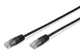 Патч-корд DIGITUS CAT 5e UTP, 2м, AWG 26/7, PVC, чорного кольору - зображення 2