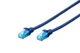 Патч-корд DIGITUS CAT 5e UTP, 3м, AWG 26/7, CCA, PVC, синій - изображение 1