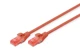 Патч-корд DIGITUS CAT 6 UTP, 2м, AWG 26/7, Cu, LSZH, червоний - изображение 1