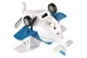 Літак металевий інерційний Same Toy Aircraft синій SY8016AUt-4 - изображение 4