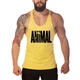 Мужская майка для бодибилдинга ANIMAL Pink Hero желтая 11908-4 M - изображение 1