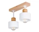 Потолочный светильник WoodLume 2 Line White - изображение 1