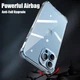 Противоударный Силиконовый чехол Fruct Full Cover для iPhone 14 Pro Усиленные бортики Прозрачный - изображение 3