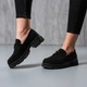 Броги женские Fashion Keno 3765 36 размер 23 см Черный - изображение 2