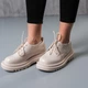 Броги жіночі Fashion Hogan 3792 38 розмір 24 см Бежевий - зображення 1