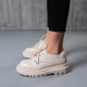 Броги жіночі Fashion Hogan 3792 38 розмір 24 см Бежевий - зображення 3