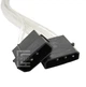 Кабель живлення для відеокарт Ewell 8 pin to Molex,екранований, 15 см (EW400) - зображення 2
