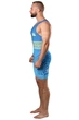 Трико для боротьби Berserk Sport Wrestler UKR approved UWW Синій 2XL - изображение 4