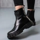 Ботинки женские Fashion Code 3747 39 размер 25 см Черный - изображение 4