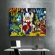 Картина Холстович The world is yours 75x100 см. Інтер'єрна картина з графiтi для офісу, вітальні, спальні, подарунок босу. - зображення 3