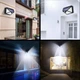 Уличный фонарь на солнечных батареях с датчиком движения Solar Wall Lamp SH-100 Настенный светодиодный светильник подвесной BVY-141 - изображение 7
